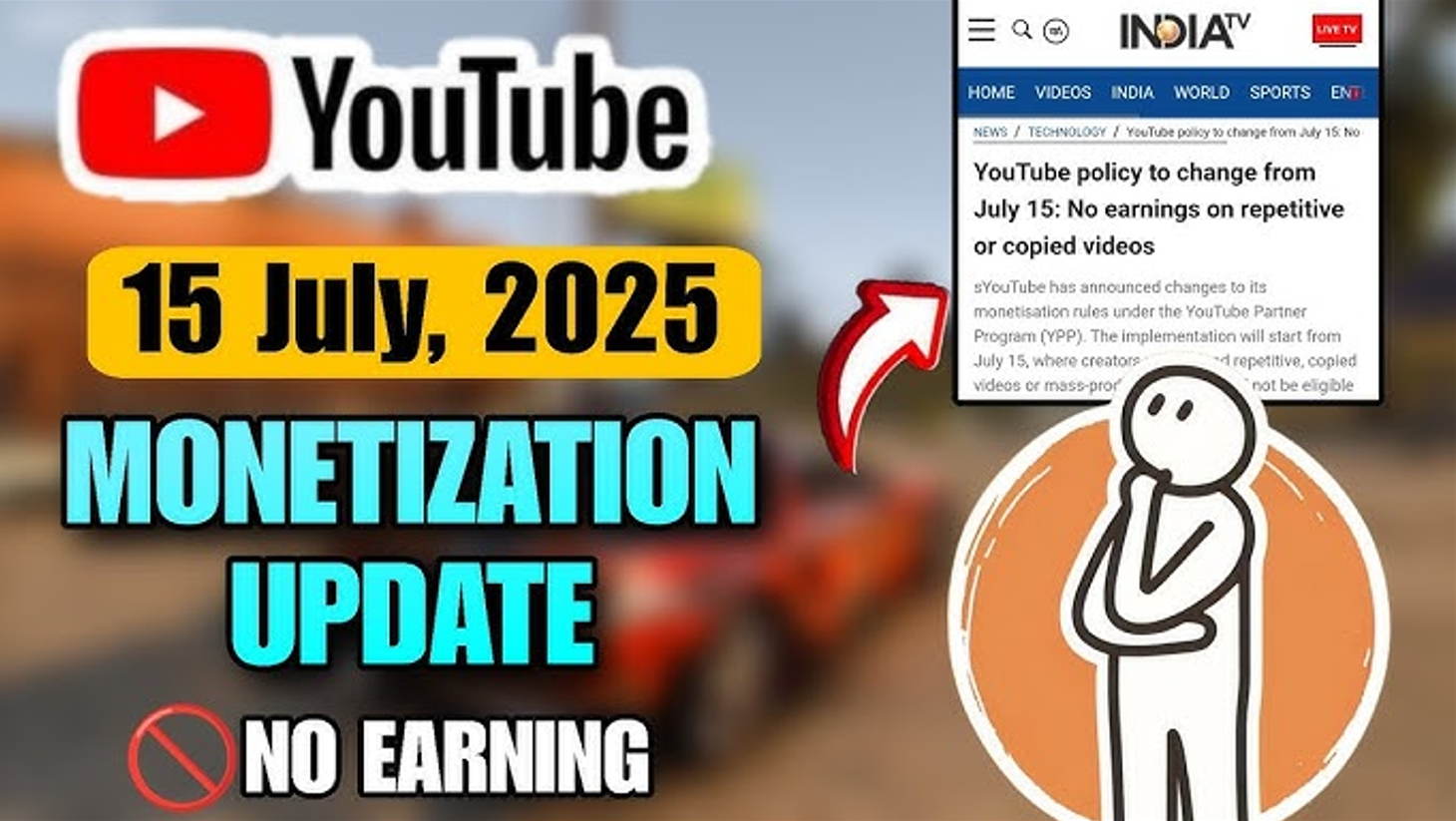 YouTube’s July 15 Monetisation Ban: What AI Creators Need to Know in 2025 