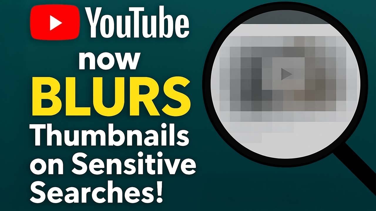 YouTube starts testing blurred Thumbnails for Sensitive Content