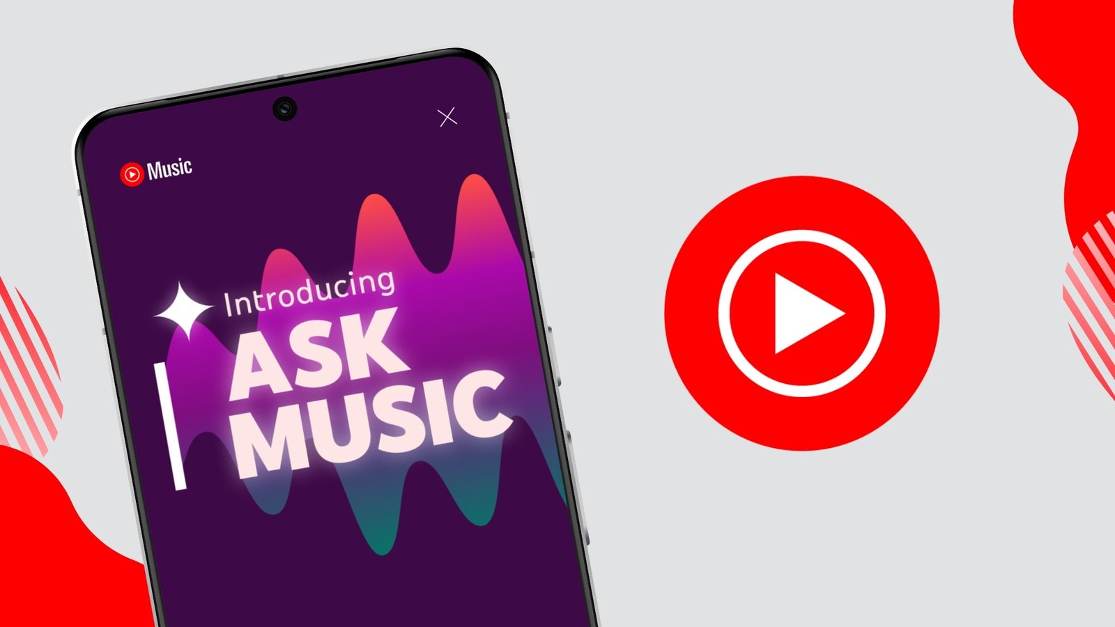 What is Ask Music on youtube TV App