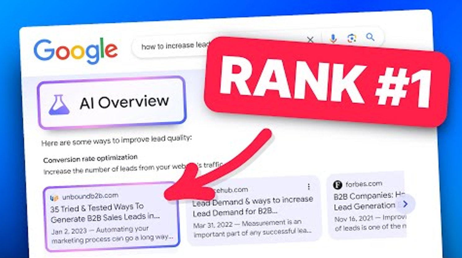 How will your website rank in Google AI overview in 2025?