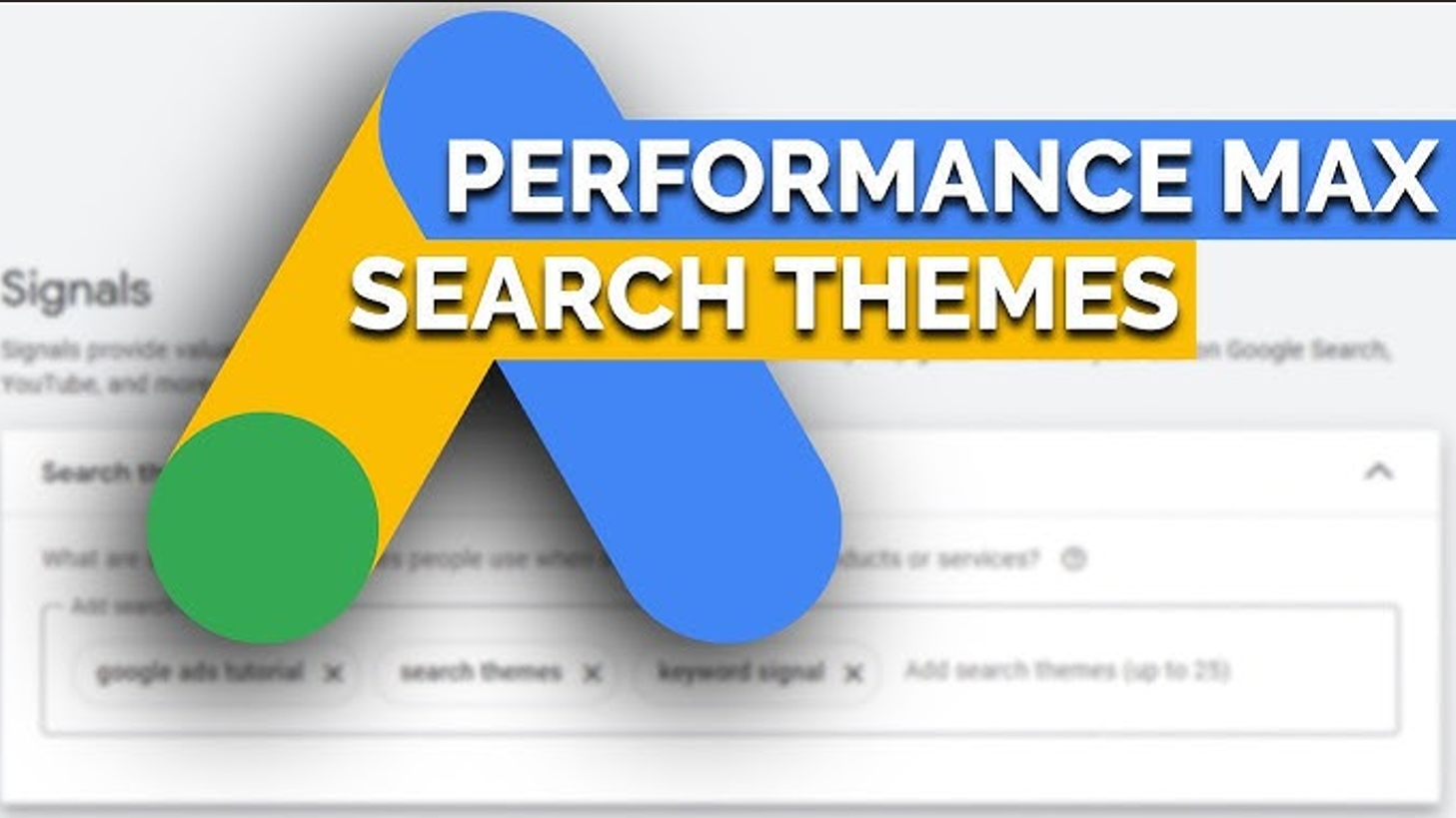Search Themes vs Keywords in Google Ads: What’s the Difference?